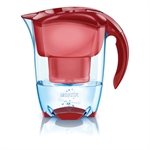 Carafe Elémaris Cool Meter rouge 2,4 L Brita france